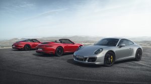 911 Targa 4 GTS, 911 Carrera 4 GTS Cabriolet und 911 Carrera 4 GTS